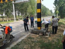农村公路损坏找保险公司理赔修复，开创河北省先河