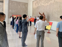 宁晋县委县直工委组织开展入党宣誓和预备党员教育活动