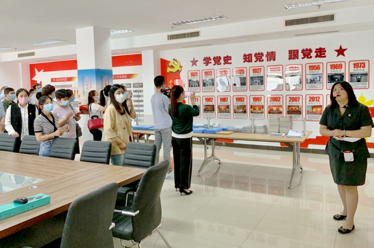 宁晋县委县直工委组织开展入党宣誓和预备党员教育活动